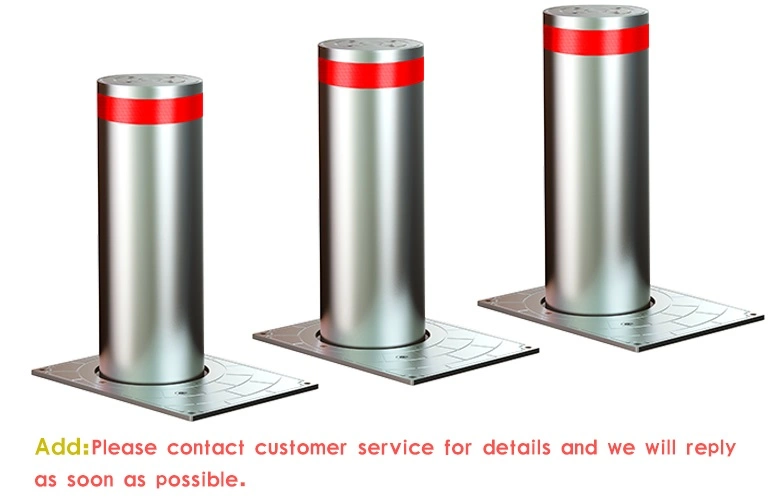 Security Barrier Retractable Crash-Rated Bollard Security Bollards for Driveway Vehicle Access Control