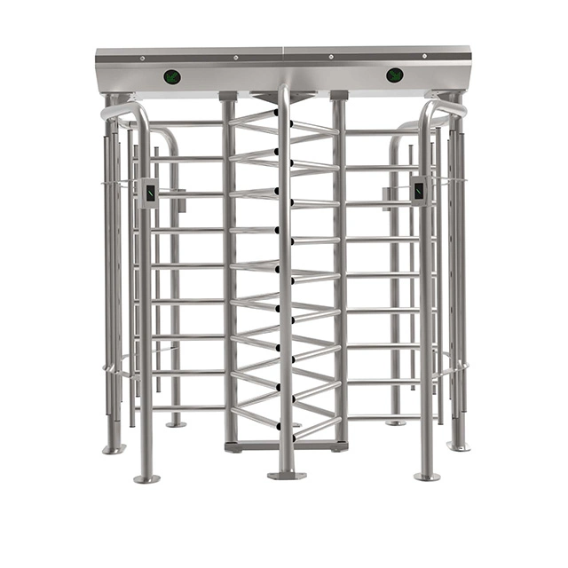 Su304 Dual Passage Full Height Rotation Turnstile Barrier Gate (FHT2311D)