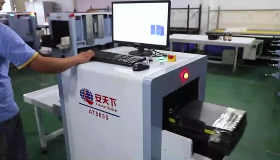 CE 및 FDA 승인을 받은 수하물 및 패키지를 스캔하고 검사하기 위한 6550 공항 기내 보안 엑스레이 수하물 스캐너, 중국에서 직접 도매 가격